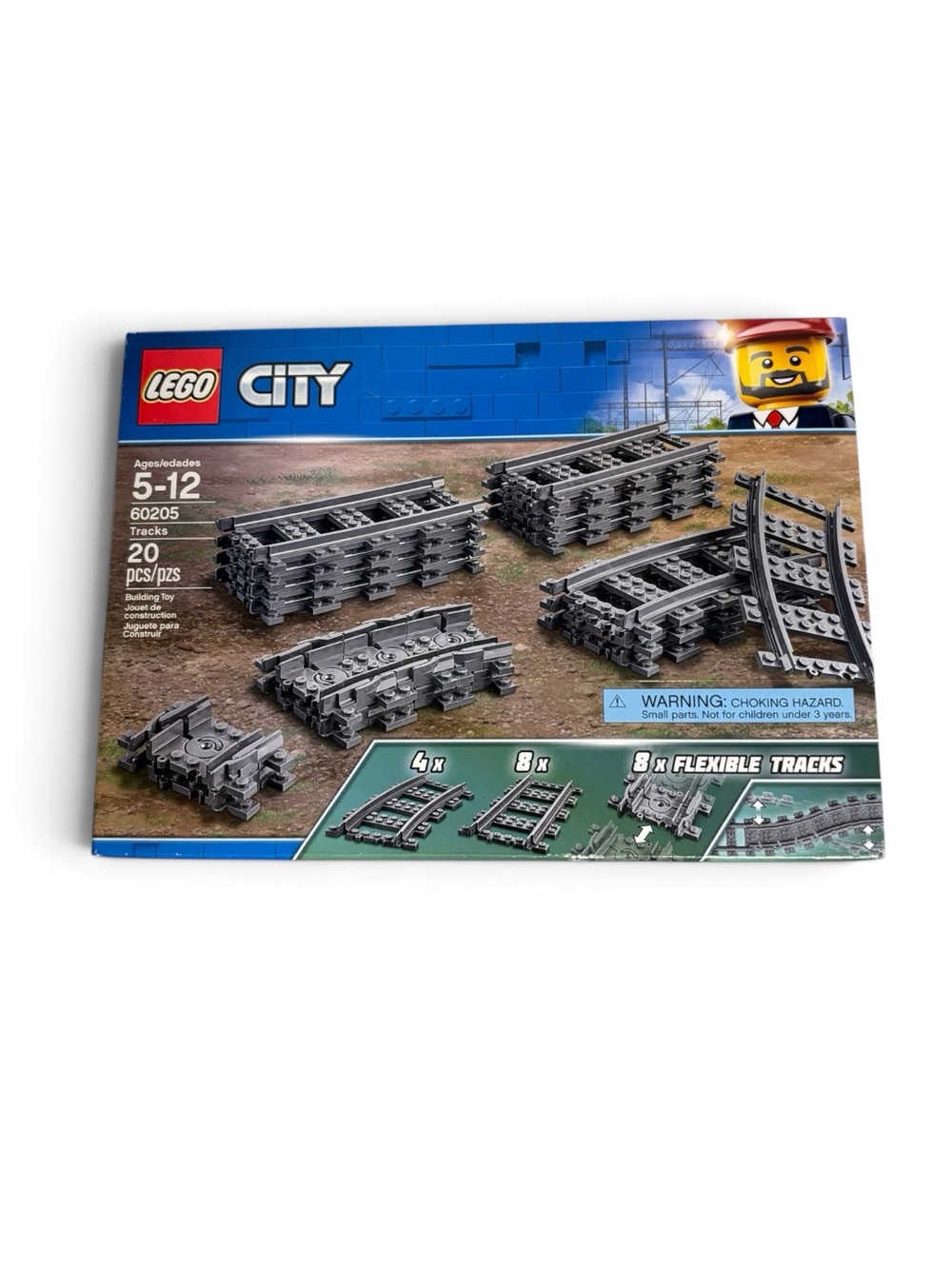 Lego City Railroad Tracks Set (#60205)